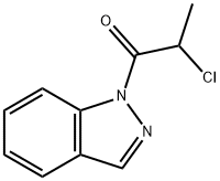 1H-Indazole, 1-(2-chloro-1-oxopropyl)- (9CI)