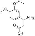 3-胺基-3-(3-乙氧基-4-甲氧基-苯基)丙酸酯