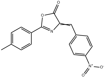 4-{4-nitrobenzylidene}-2-(4-methylphenyl)-1,3-oxazol-5(4H)-one