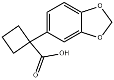 1-(1,3-苯并二噁茂-5-基)环丁烷甲酸