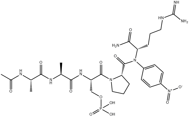 AC-ALA-ALA-SER(PO3H2)-PRO-ARG-PNA