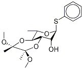 Phenyl 3,4-O-(2,3-Dimethoxybutan-2,3-diyl)-1-thio-α-L-rhamnopyranoside