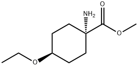 Cyclohexanecarboxylic acid, 1-amino-4-ethoxy-, methyl ester, cis- (9CI)