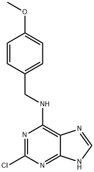 2-氯-N-(4-甲氧基苄基)-9H-嘌呤-6-胺