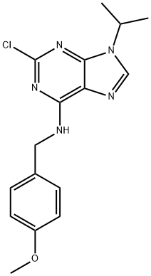 2-氯-9-异丙基-N-(4-甲氧基苄基)-9H-嘌呤-6-胺