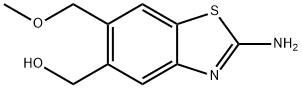 5-Benzothiazolemethanol,2-amino-6-(methoxymethyl)-(9CI)