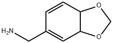 1,3-Benzodioxole-5-methanamine,  3a,7a-dihydro-