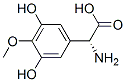 Benzeneacetic acid, alpha-amino-3,5-dihydroxy-4-methoxy-, (R)- (9CI)