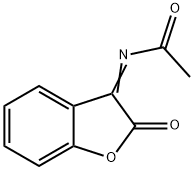 Acetamide,  N-(2-oxo-3(2H)-benzofuranylidene)-