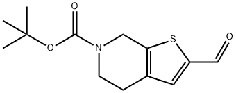 叔丁酯2-甲酰基-4-2,5-二氢噻吩并[2,3-C]吡啶-6(7H)-甲酸叔丁酯