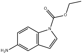 1H-Indole-1-carboxylicacid,5-amino-,ethylester(9CI)