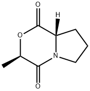 1H-Pyrrolo[2,1-c][1,4]oxazine-1,4(3H)-dione,tetrahydro-3-methyl-,(3R-cis)-(9CI)