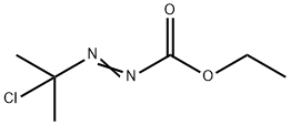 Diazenecarboxylic  acid,  (1-chloro-1-methylethyl)-,  ethyl  ester  (9CI)