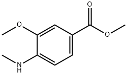 Benzoic acid, 3-methoxy-4-(methylamino)-, methyl ester (9CI)