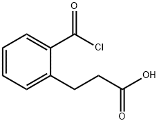 Benzenepropanoic acid, 2-(chlorocarbonyl)- (9CI)