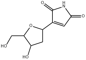 1H-Pyrrole-2,5-dione, 3-(2-deoxypentofuranosyl)- (9CI)