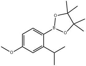 2-Isopropyl-4-methoxyphenyl boronic acid pinacol ester