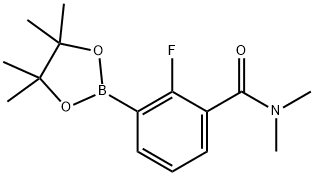 2-Fluoro-3-(N,N-dimethylaminocarbonyl)phenylboronic acid pinacol ester