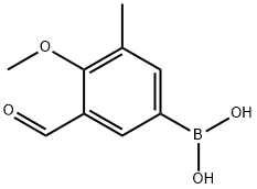 3-甲酰基-4-甲氧基-5-甲基苯基硼酸