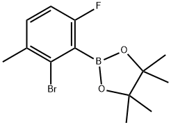 2-Bromo-6-fluoro-3-methylphenylboronic acid pinacol ester