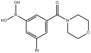 5-Bromo-3-(morpholine-4-carbonyl)phenylboronic acid