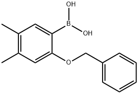 2-Benzyloxy-4,5-dimethylphenylboronic acid