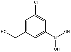 (3-氯-5-(羟甲基)苯基)硼酸