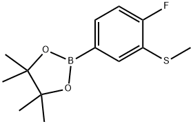 4-Fluoro-3-(methylthio)phenylboronic acid pinacol ester