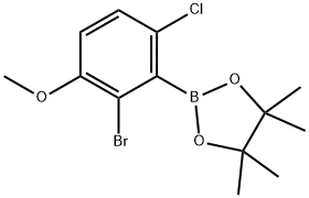2-Bromo-6-chloro-3-methoxyphenylboronic acid pinacol ester