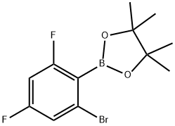 2,4-Difluoro-6-bromophenylboronic acid pinacol ester