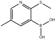 5-Methyl-2-(methylthio)pyridine-3-boronic acid