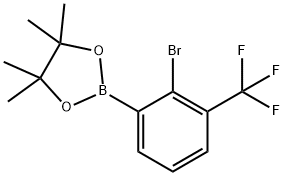 2-Bromo-3-trifluoromethylphenylboronic acid pinacol ester