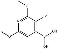 (3-溴-2,6-二甲氧基吡啶-4-基)硼酸