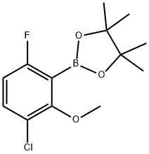 3-Chloro-6-fluoro-2-methoxyphenylboronic acid pinacol ester