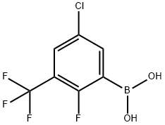 5-Chloro-2-fluoro-3-(trifluoromethyl)phenylboronic acid