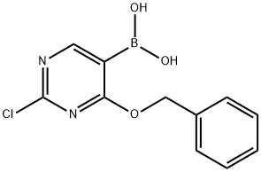 4-苄氧基-2-氯嘧啶-5-硼酸