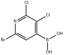 6-Bromo-2,3-dichloropyridine-4-boronic acid