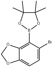 5-Bromobenzo[1,3]dioxole-4-boronic acid pinacol ester