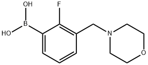 2-Fluoro-3-(morpholinomethyl)phenylboronic acid