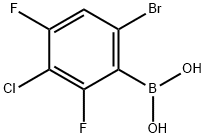 6-Bromo-3-chloro-2,4-difluorophenylboronic acid