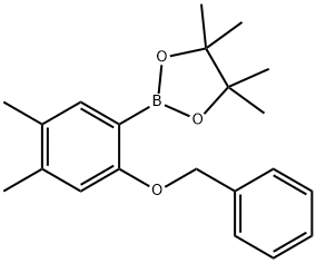 2-Benzyloxy-4,5-dimethylphenylboronic acid, pinacol ester