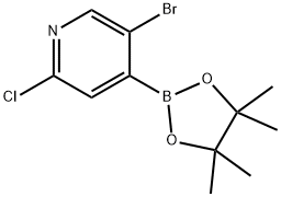 5-Bromo-2-chloropyridine-4-boronic acid, pinacol ester