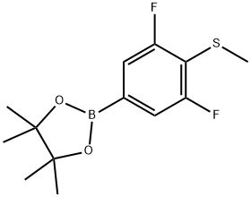 3,5-Difluoro-4-(methylthio)phenylboronic acid pinacol ester