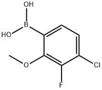 4-Chloro-3-fluoro-2-methoxyphenylboronic acid