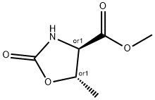 4-Oxazolidinecarboxylicacid,5-methyl-2-oxo-,methylester,(4R,5S)-rel-(9CI)