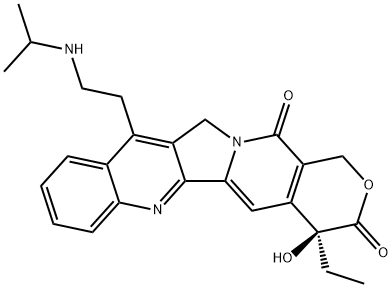 (S)-4-乙基-4-羟基-11-[2-(异丙基氨基)乙基]-3,4,12,14-四氢-1H-吡喃并[3',4':6,7]氮茚并[1,2-B]喹啉-3,14-二酮
