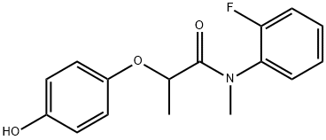 Propanamide, N-(2-fluorophenyl)-2-(4-hydroxyphenoxy)-N-methyl-