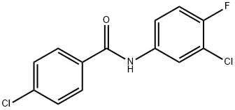 4-氯-N-(3-氯-4-氟苯基)苯甲酰胺
