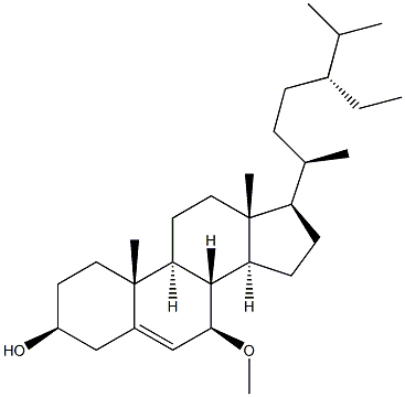 7BETA-甲氧基豆甾-5-烯-3BETA-醇