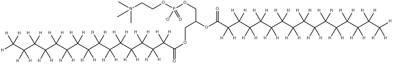 氘代1,2-双棕榈酰基-3-磷脂酰胆碱甘油酯